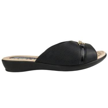 Imagem de TAMANCO PICCADILLY 500404 Cor:PRETOTAMANHO:36, Preto, 36