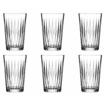 Imagem de Conjunto 6 Copos Whisky Long Drink Luzia Pasabahce 350ml