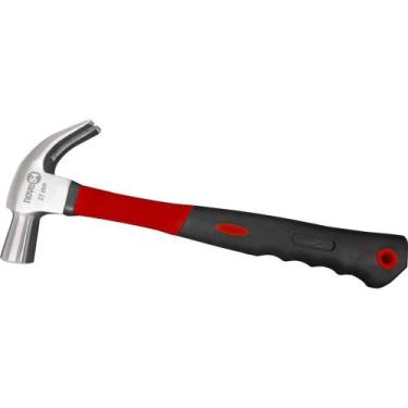 Imagem de Martelo Unha 27 Mm Polido Com Cabo De Fibra Nove54 - Ideal Para Marcen