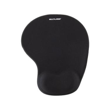 Imagem de Mouse PAD GEL Preto AC024 - Multilaser, Preto, Normal