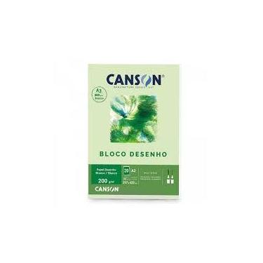 Imagem de Bloco canson a3 200g branco - CANSON(1156/7570)