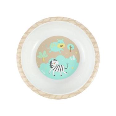 Imagem de Tigela Infantil Safari Resistente e Divertida com Estampa Luke - Cling