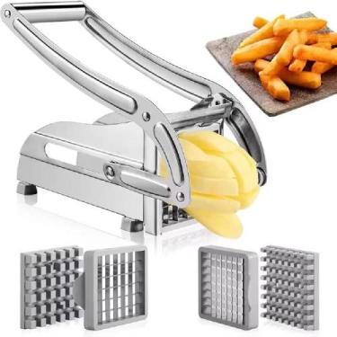 Imagem de Cortador batata frita palito em inox picador legume fatiador - Yeet
