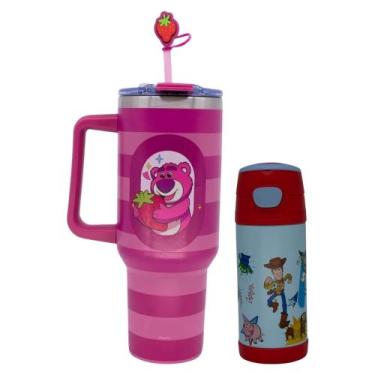 Imagem de COMP Kit Térmico Toy Story Garrafa Infantil + Copo - Zona Criativa