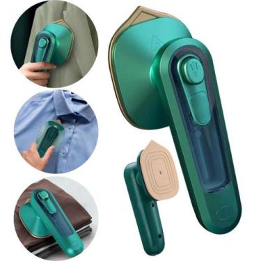 Imagem de Mini Ferro de Passar Roupa Portátil a Vapor 110V Compacto para Viagem 