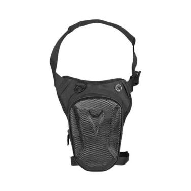 Imagem de Bolsa Lateral Rígida Para Perna De Moto, Pochete Para Celular, Bolsa D