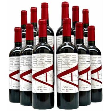 Imagem de Vinho Vik A Carmenere Chileno  Kit Com 12 Garrafas  Oferta