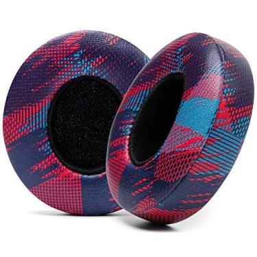 Imagem de Almofadas WC para Solo Beats 2 e 3 da Wicked Cushions - Almofadas de ouvido para fones de ouvido sem fio Solo Beats 2 e 3 - Couro macio, espuma de memória luxuosa, adesivo forte | Speed ​​Racer