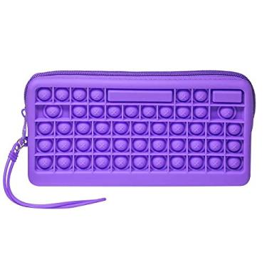 Imagem de Estojo Escolar Antiestrees Pop it Teclado em Silicone -E240 - Dac Sortido