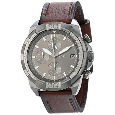 Imagem de Relógio Fossil Masculino Bronson - FS5855/0CN