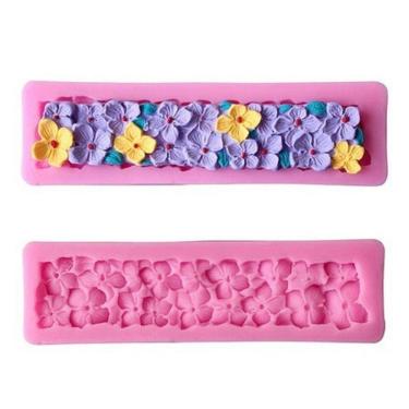 Imagem de Molde De Silicone Flores Acabamento