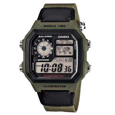 Imagem de Relógio Casio Military Masculino - AE-1200WHB-3BVDF