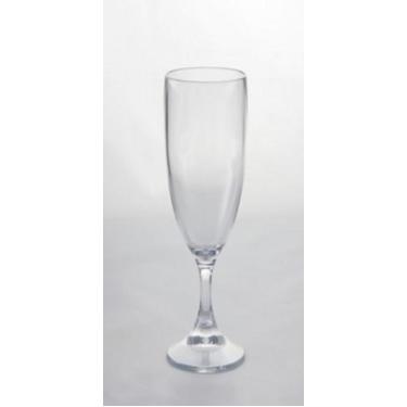 Imagem de 12 Taças Para Champagne Ou Vinhos Em Acrílico Cristal 180ml - Hyp