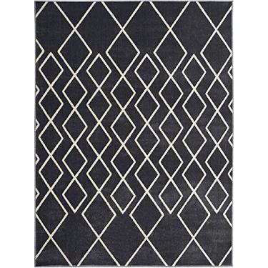 Imagem de Tapete para Sala Supreme Lyre 01-16 Cinza 1,50X2,00M - Kriar Tapetes