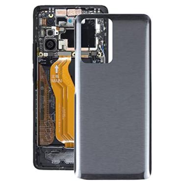 Imagem de HUANGYUNCHAO Acessórios telefônicos Tampa traseira da bateria de vidro para Xiaomi 11t/11t Pro Substituição do telefone celular