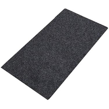 Imagem de Tapete Tapete cortável capacho tapete de banheiro antiderrapante tapete de folha absorvente Decoração de Casa (Color : C-Grey, Size : 60x90cm)