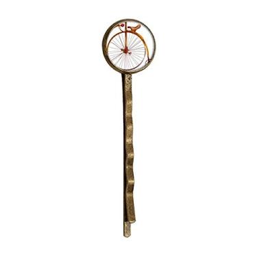 Imagem de Old Fashioned Bicycle High Wheeler Britain Retro Metal Hair Bobby Pin Headwear