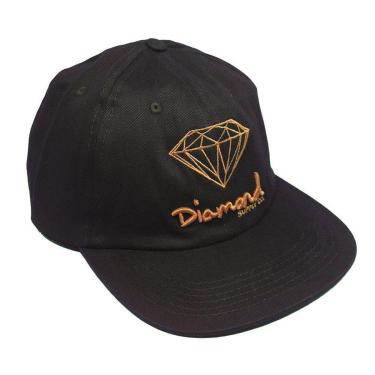 Imagem de Boné Diamond Aba Curva OG Sign Unstructured Snapback-Masculino