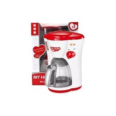 Imagem de Mini Cafeteira de Brinquedo a Pilha c/ Som e Luz Dispenser My Home Super Completo e Divertido 21cm, Toys & Toys - 133449