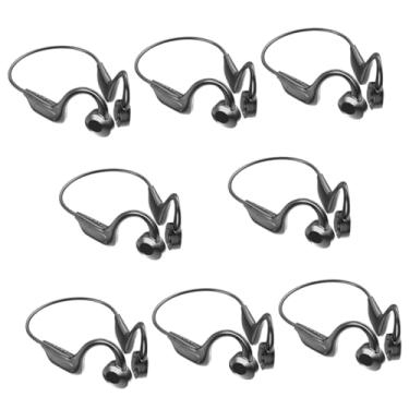 Imagem de OSALADI Microfone 8 Unidades Fones De Ouvido De Condução Óssea Cartão Plug-in Liga De Titânio Tampões De Ouvido Fone De Ouvido