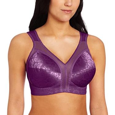 Imagem de Playtex Sutiã sem fio feminino, Plum Majestic, 42DD