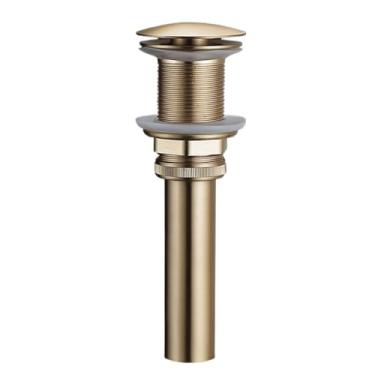 Imagem de Torneira para pia de banheiro em ouro escovado quente e amp; Misturador de pia de latão frio, alavanca única de rotação, torneira de água, guindaste, arma cinza, sem transbordamento