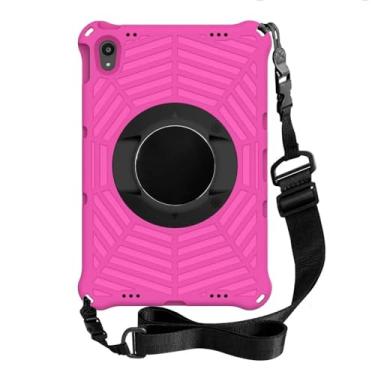 Imagem de Capa infantil para Lenovo Tab P11 Plus EVA com alça de ombro para tablet Lenovo Tab P11 TB-J606F TB-J616F 11 polegadas (: Rosa, para P11 Plus TB-J616F)