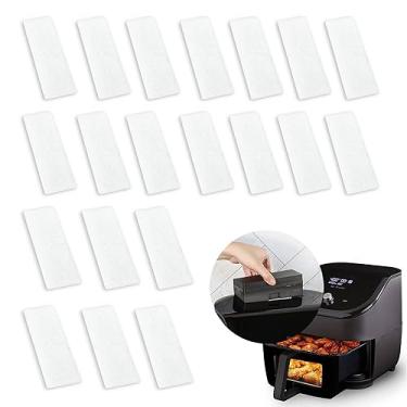 Imagem de 20 filtros de substituição de fritadeira a ar para fritadeira instantânea Vortex Plus de 6 litros com ClearCook e OdorErase, filtros de ar apagáveis de odor de substituição para Instant Vortex Plus