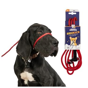 Imagem de Heather's Heroes The Sidekick No-Pull Leash, Red, Mini