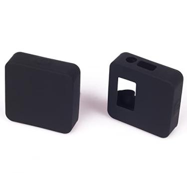 Imagem de Capa protetora de silicone compatível com o sistema de microfone sem fio Go I RODE Wireless GO 1 capa de silicone (preto)