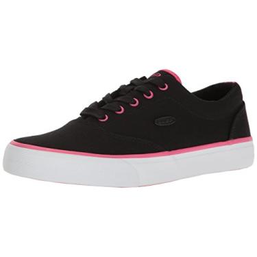 Imagem de Lugz Tênis feminino Seabrook Fashion, Preto/Fúcsia/Branco, 7