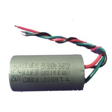 Imagem de Capacitor P/ Ventilador De Teto 3 Fios 7,5uf (3+4,5uf) 110v (929) - IP