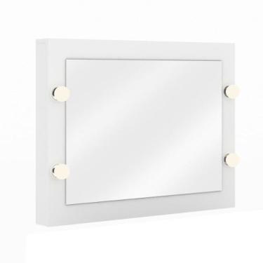 Imagem de Painel Espelho Camarim PE2006 Branco - Tecno Mobili, Branco, 14 Kg
