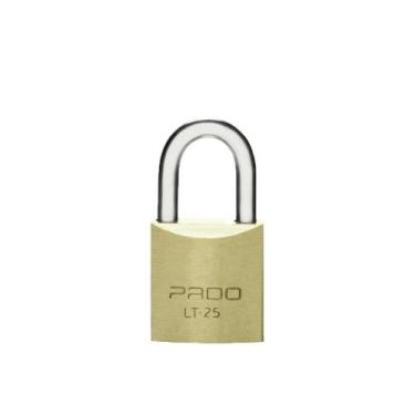 Imagem de Kit 10 Cadeado 25mm Pado mesmo segredos iguais mesma chave
