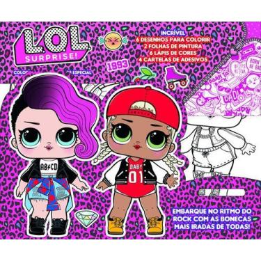 Imagem de Livro - LOL Surprise - Colorindo com adesivos especial