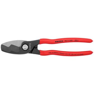 Imagem de KNIPEX Ferramentas – Tesouras de cabo, borda de corte dupla (9511200), 20 cm