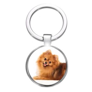 Imagem de Chaveiro Spitz Alemão Raça de Cachorro Pet - RECANTO ASTRAL