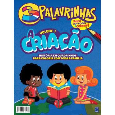 Imagem de Livro - 3 Palavrinhas - História em Quadrinhos para Colorir - Volume 1