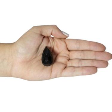 Imagem de MINI OVO FACETADO OBSIDIANA - (2,5 a 3,4)cm - GOMES CRYSTALS