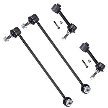 Imagem de SCITOO Conjunto de kit de suspensão de 4 peças para Audi A3 Quattro Q3 Q3 Quattro Tt Quattro para Volkswagen Cc Eos para golfe para Gti para Jetta para Passat para Tiguan Type-1 - Link da barra