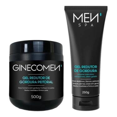 Imagem de Kit Gel Redutor de Ginecomastia + Gordura Abdominal Menspa