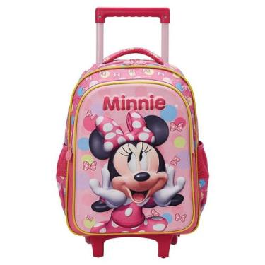 Imagem de Mochila de Rodinhas Escolar 16 Minnie com Relevo Xeryus - Xeryus Imp.d