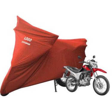 Imagem de Capa Protetora Para Moto Honda Nxr 125 150 160 Bros Com Logo - Mz, Ver