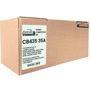 Imagem de Toner CB435A  Compatível  para Laserjet PRETO - Digital Qualy