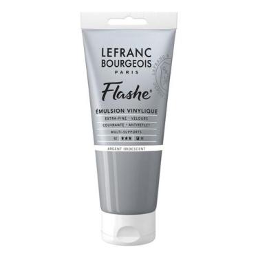 Imagem de Tinta Acrílica Pintura Flashe Lefranc 80ml S2 832 Silver - Lefranc & B