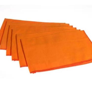 Imagem de Kit 10 Flanelas Limpeza Laranja - Venan Oliver
