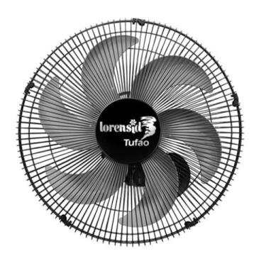 Imagem de Ventilador De Parede Turbo Loren Sid 6 Pás 50cm M2 Bivolt