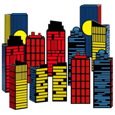 Imagem de MUNILAIL 12 caixas de presente de festa de heróis