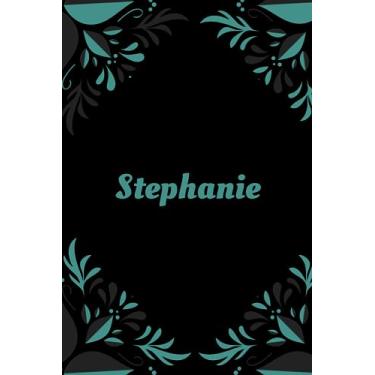 Imagem de Stephanie: Personalisiertes Notizbuch mit namen, hübsches Geschenk für Stephanie