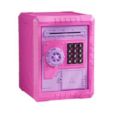 Imagem de menolana Cofrinho eletrônico de dinheiro, caixa eletrônico, lata de dinheiro, presentes de aniversário com fechadura de código, cofrinho de brinquedo para, Indestacável
